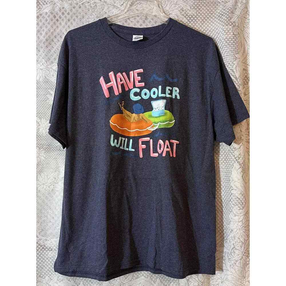 Delta Unisex T-Shirt Grilling Flag Fourth Of July Camping Summer Fun Size 2XL